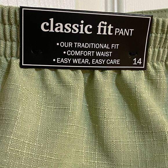 Alfred Dunner Sage NWT Springtime in Paris Proportioned Short 14 - Picture 7 of 9